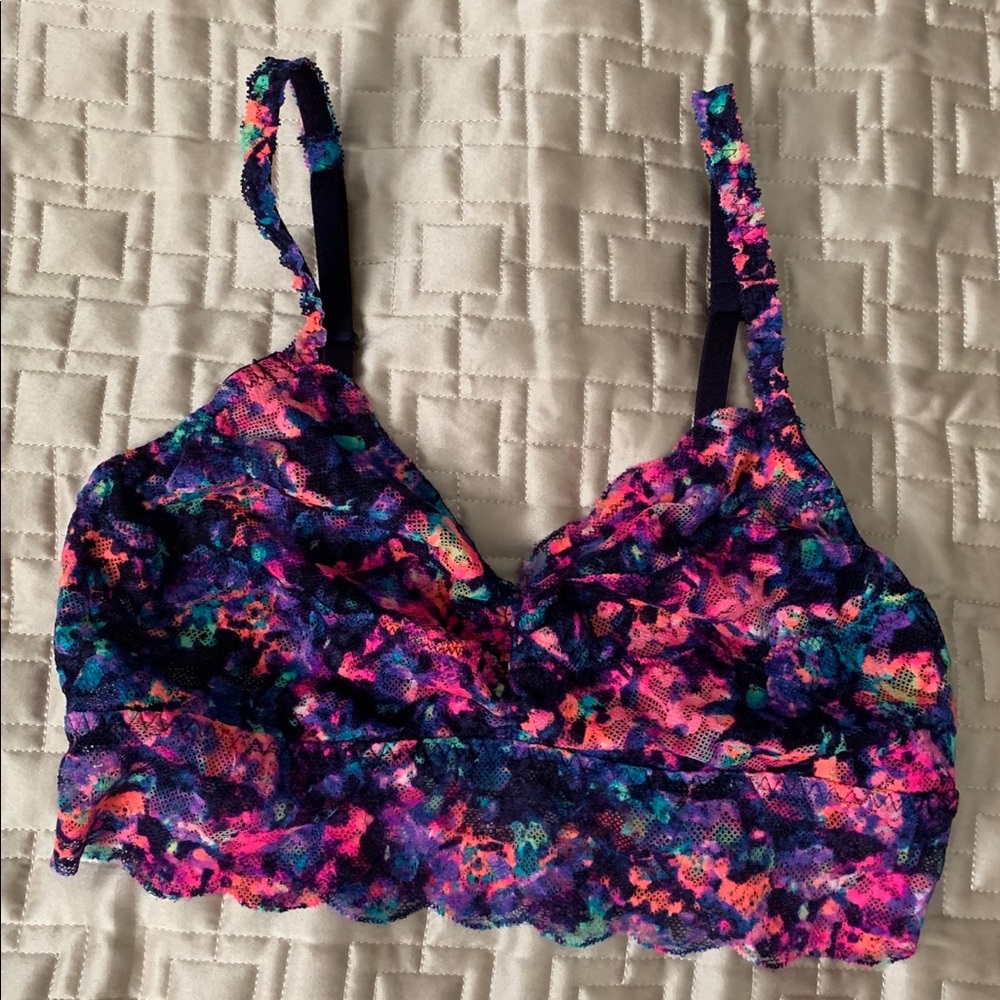 NWOT PINK by Victoria’s Secret Lace Bralette